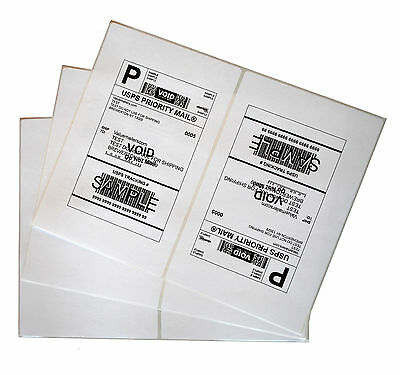 Labels 8.5x5.5 1000 Shipping 8.5x5.5 Half-sheet Self Adhesive Vm Brand Label