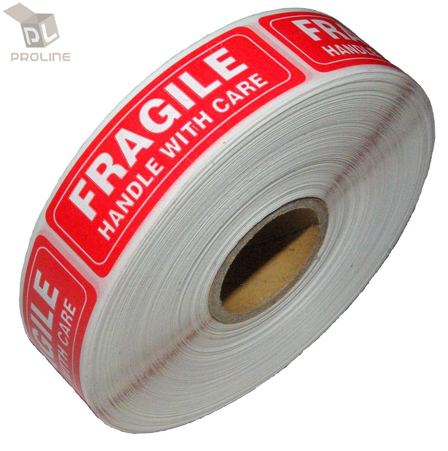 1 Roll 1000 1 X 3 Fragile Handle With Care Stickers Labels, Easy Peel And Apply