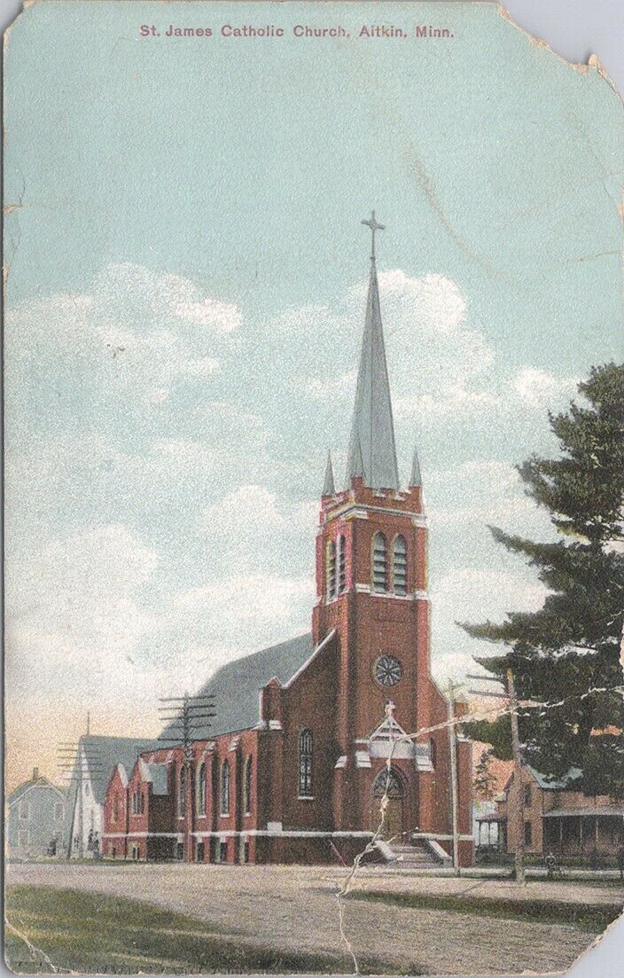 Aitkin, Minn., St. James Catholic Church - 1913