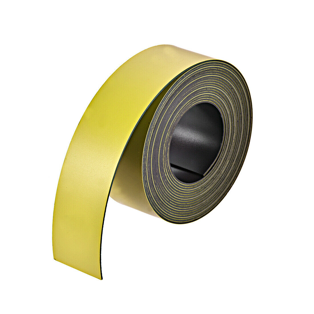 Yellow  Magnetic Strip For Crafts, 1 Inch X 9.8 Feet