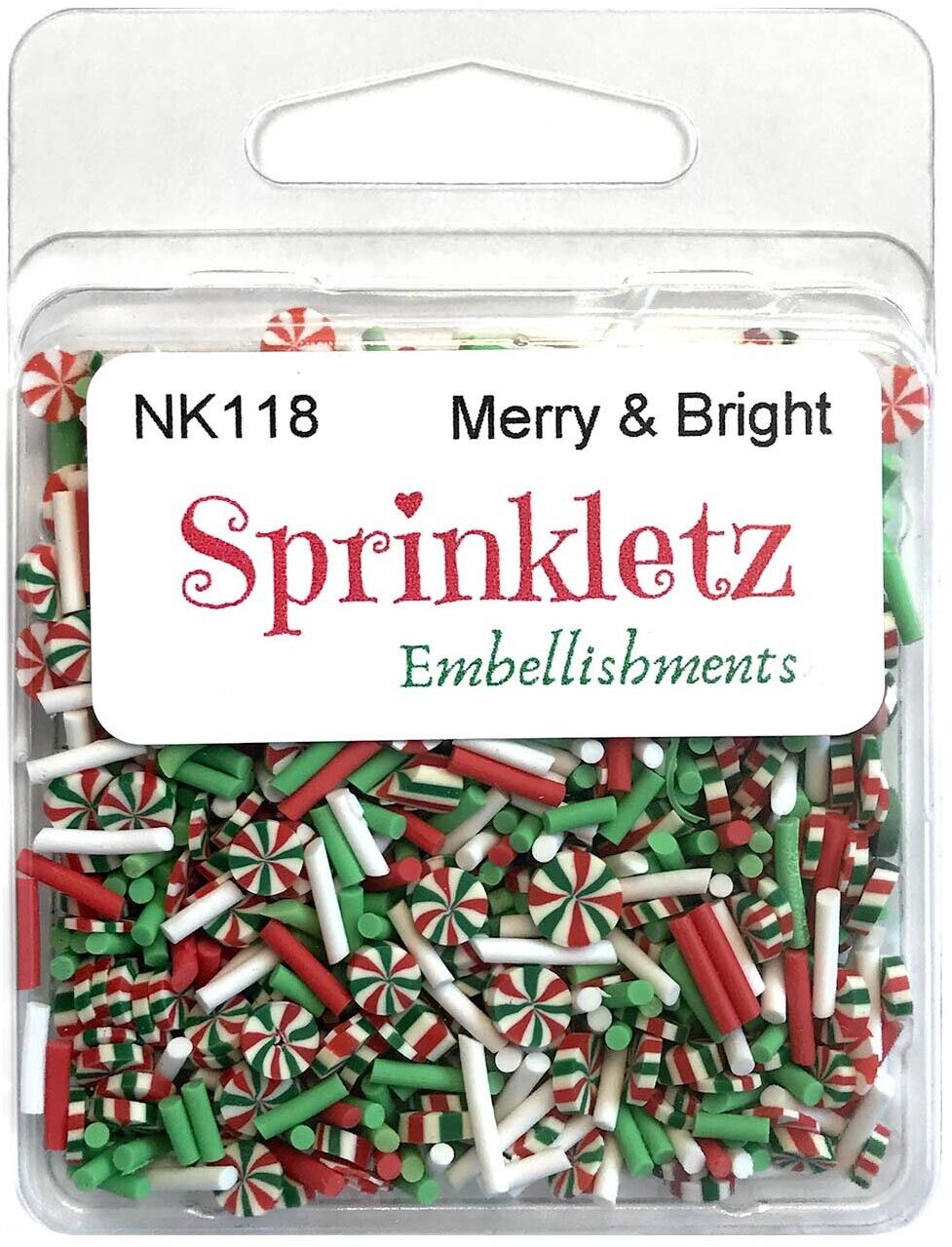 Buttons Galore Sprinkletz Embellishments 12g-merry & Bright